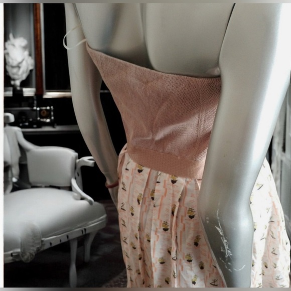 RACHEL ROY Strapless Sequined Printed Dress 6) NWT - Picture 8 of 16